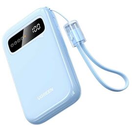  Внешний аккумулятор UGREEN CD384 (45423B) 10000mAh Mini Quick Charging 20W Power Bank синий 