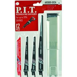  Набор полотен для сабельной пилы P.I.T. ARSB01-012A 12шт 