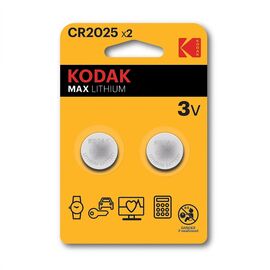  Элемент литиевый Kodak CR2025 (2-BL) (30/240) (211827) 