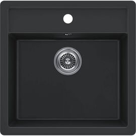  Кухонная мойка KUCHENSTERN Top 50 (105BL10) черный 