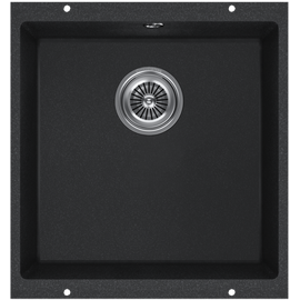  Кухонная мойка KUCHENSTERN Under 50 (100AN10) антрацит 