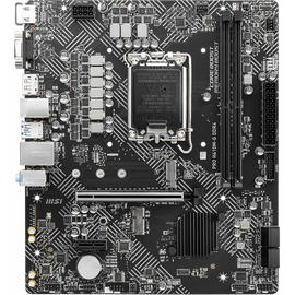  MB s1700 MSI PRO H610M-G DDR4 Intel H610 2xDDR4 mATX AC`97 8ch(7.1) GbLAN+VGA+HDMI+DP 