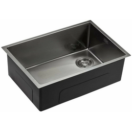  Кухонная мойка Emar EMB-660(UN) PVD Dark вороненая сталь 