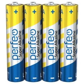  Батарейка Perfeo LR03/4SH Super Alkaline, (Арт. PF LR03/4SH) 