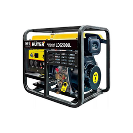  Электрогенератор дизельный LDG 5000L Huter 