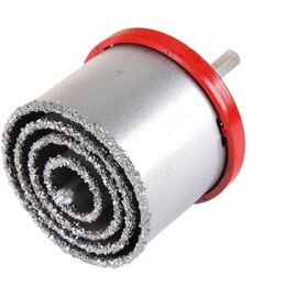  Набор коронок Hammer 224-204 DR CR (62231) по кафелю кирпичу круглый 4шт 