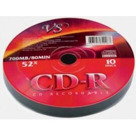 VS CD-R 80 52x Shrink/10, (Арт. VSCDRSH1001) 