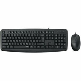  Комплект клавиатура и мышь RAPOO NX1600 Wired Optical Mouse & Keyboard Combo Black 