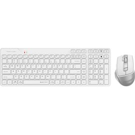  Клавиатура + мышь A4Tech Fstyler FB2800C Air2 White клав:белый/серый мышь:белый/серый USB беспроводн 