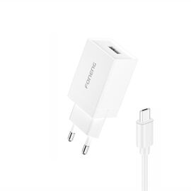  СЗУ Foneng K210 2.1A (1USB) + кабель Micro USB (White) 