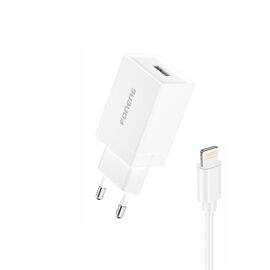  СЗУ Foneng K210 2.1A (1USB) + кабель Lightning (White) 