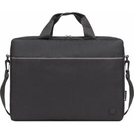  Сумка портфель BRAUBERG 272604 Practical 29х40х7см Grey line, черная 