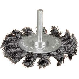  Щётка для дрели Вихрь плоская, крученая, 75 мм (73/1/3/47) 