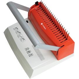  Переплетчик Гелеос БП16ПБК A4/перф.16л.сшив/макс.500л./пластик.пруж. (6-51мм) 