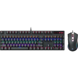  Комплект клавиатура и мышь RAPOO V150S Backlit Mechanical Gaming Keyboard & Optical Gaming Mouse Black 