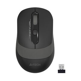  Мышь A4Tech Fstyler FG10S черный/серый оптич. 2000dpi silent беспров. USB для ноутбука 4but (FG10S G 