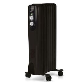  Масляный радиатор Ballu Classic black BOH/CL-07BRN 1500 (7 секций) 