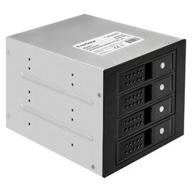  Корзина для HDD ExeGate HS435-02 EX291657RUS (универсальная, на 4*3,5"/2.5" SATA HDD, занимает 3*5,25" отсека, RTL) 
