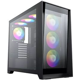  Корпус ACD Lagrange AH-TC1GC-000 ATX, Black, Fans 120mm ARGB 3 Top + 1 Rear + Hub. Drive bay int 3x3,5 + 3x2,5. 2xUSB3.0+1xUSB-C, Audio I/O, Up 