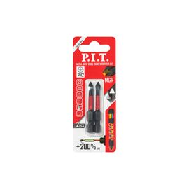  Бита ударная P.I.T. PH2x50 мм (ASDR02-50PH2) 2 шт в уп. 