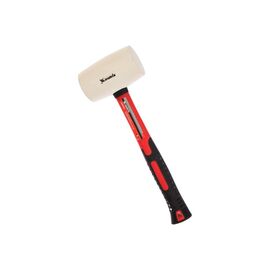  Киянка резиновая белая резина, фибергласовая рукоятка MATRIX 11197 