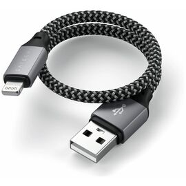  Кабель Satechi ST-TAL10M Type-A to Lightning Cable 10 inch Space Gray 