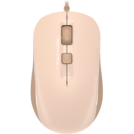  Мышь A4Tech Fstyler FM26 (FM26 USB (Cafe Latte)) бежевый/коричневый оптическая 2000dpi 