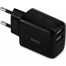 Сетевое зарядное устройство Buro BUWH1 (BUWH15S200BK) 15.5W 3.1A 2xUSB черный 