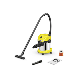  Строительный пылесос Karcher WD 3 S V-15/4/20 1.628-138.0 желтый 