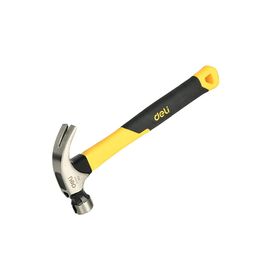  Молоток-гвоздодер Deli DL5001F 225 гр фиберглассовая рукоять 