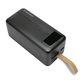  Портативный аккумулятор Gembird GPB-50Q 50000мАч, QC/PD, дисплей, черный 