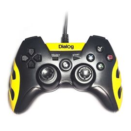  Геймпад Dialog Action GP-A30 (вибрация, 12 кнопок, PC, USB) (black) (243561) 