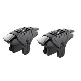  Игровой триггер для смартфона BOROFONE BG2 Spartan mobile game button (черное серебро) 