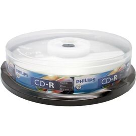 Диск CD-R Philips CR7D5SB10/97 700Mb, 52х, Cake Box (10) 