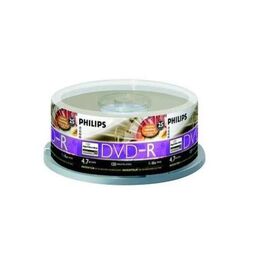 Диск DVD-RW Philips DN4S4B25X/97 4.7Gb, 4x, Cake Box (25) 