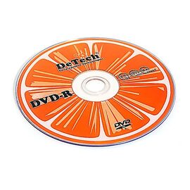  DeTech DVD-R 4.7GB/120MIN 16X (50pcs shrink  "Orange") 
