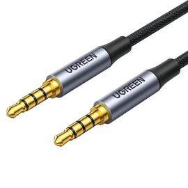  Кабель UGREEN AV183 (20785) 3.5mm Male to Male 4-Pole Microphone Audio Cable 3m Black 