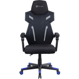  Кресло OKLICK 111G (1873068) сетка/ткань черный/синий 