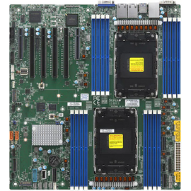  Материнская плата Supermicro MBD-X13DEI-B 2xLGA-4677, Intel Xeon SP gen 4, Intel C741, 16x DDR5 4800/4400/4000 MHz. 2x1Gbe Base-T BCM5720+1xMgmt LAN 