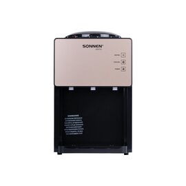  Кулер для воды SONNEN TSE-03BBP (455751) черный/бежевый 