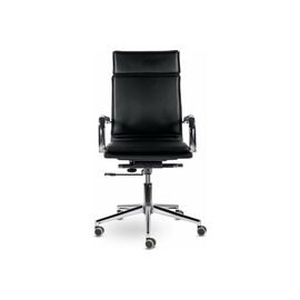  Кресло руководителя BRABIX Premium Kayman EX-532 (532543) экокожа, хром, черное 