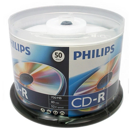  Диск CD-R Philips CR7D5SY50/97 700 Mb, Bulk (50) 