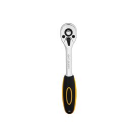  Ключ трещотка Deli DL2323 1/4" длина 155мм, 45 зубьев 