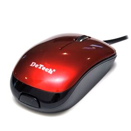  Мышь  DeTech DE-2059 Shiny Red 