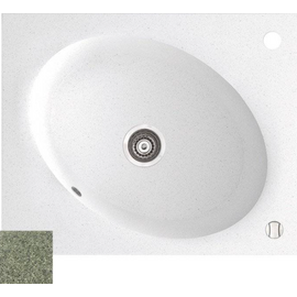  Кухонная мойка Marmorin Tono 430 103 003 Grey гранит, одна чаша (1b) 623х500х205 