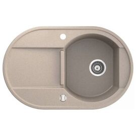  Кухонная мойка Marmorin Otago 505 113 007 Sand гранит, чаша+сушка (1b1d R) 780х500х190 
