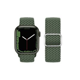  Ремешок HOCO WA05 Jane Eyre для умных часов APPLE Watch 38/40/41/42mm нейлон тёмно-зелёный 
