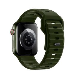  Ремешок HOCO WA27 Flexible для умных часов APPLE Watch 38/40/41mm силикон зелёный 