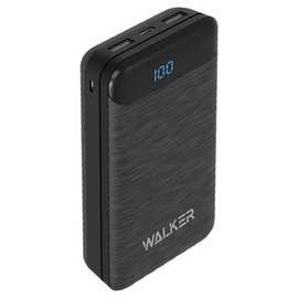  Power Bank Walker WB-525, 20000mAh, Li-Pol, 3A, поддержка QC+PD, черный 