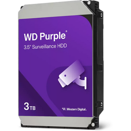  HDD Western Digital Purple WD34PURZ 3TB 3.5", SATA 6Gb / s (SATA-III), CMR 